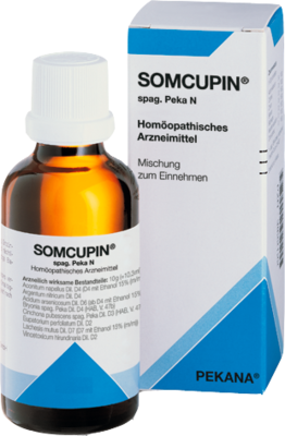 PEKANA Naturheilmittel GmbH SOMCUPIN spag.Tropfen 100 ml 03822234