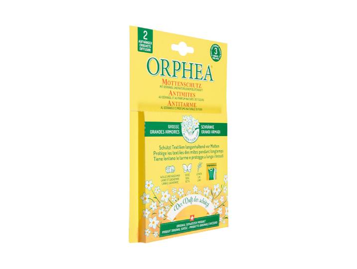 Orphea Mottenschutz Aufhänger Blüten 2 Stück
