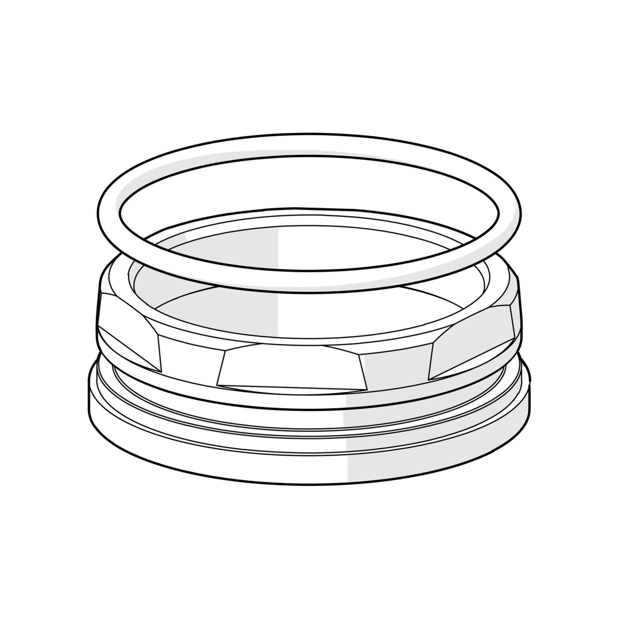 Hansa Ringschraube 59904775 M50x1, SW45)