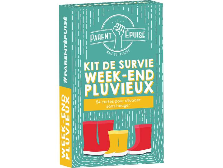 Parent Epuisé : Kit de Survie Week-End pluvieux