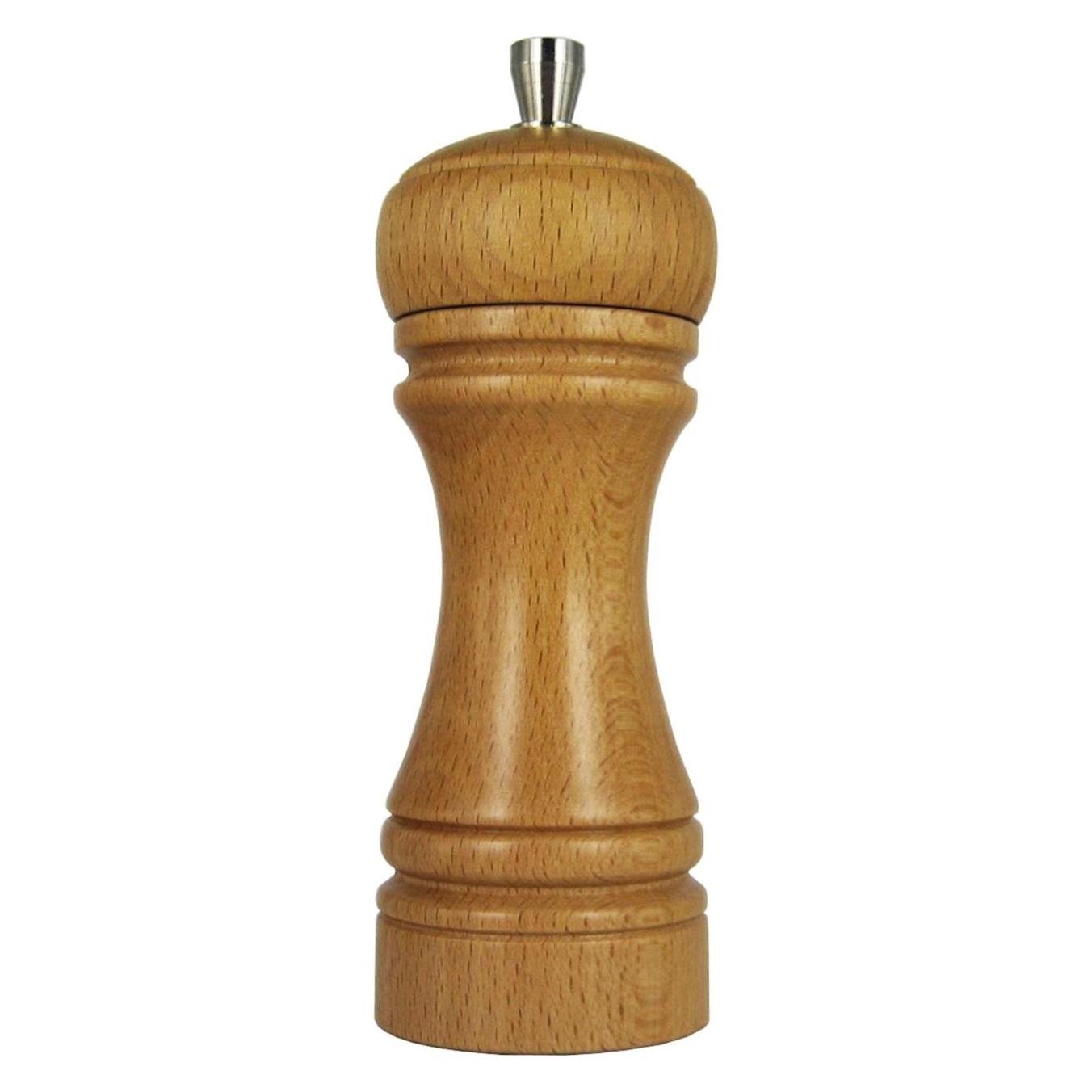 de Buyer Salzmühle Holz Java 14 cm Hell (Salz) (10-131406)
