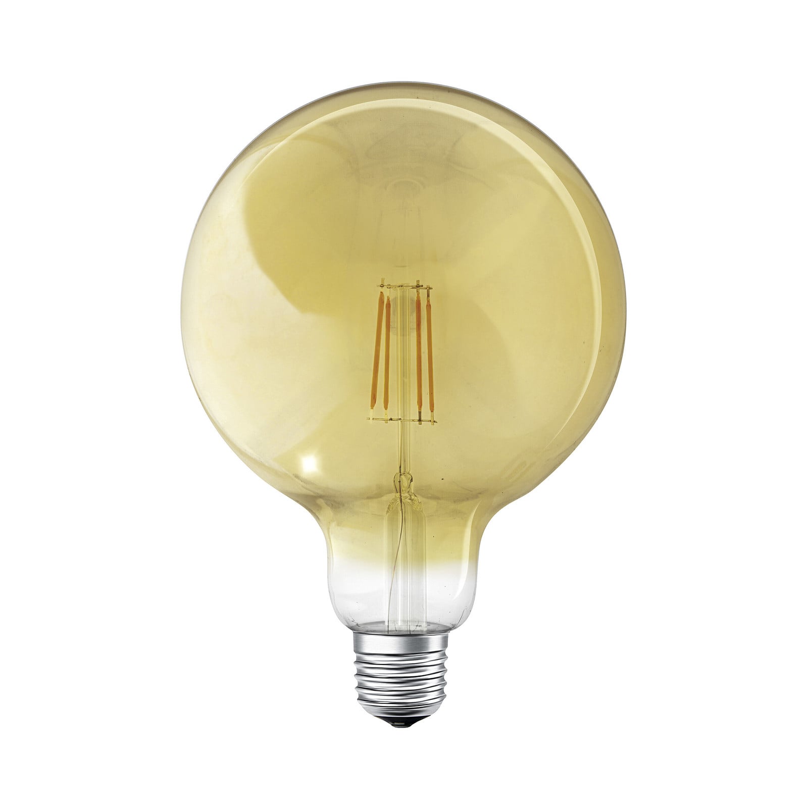 Ledvance SMART+ WiFi Filament Globe LED-lamp, dimbaar, warm wit 2400 K, 6 W, goud