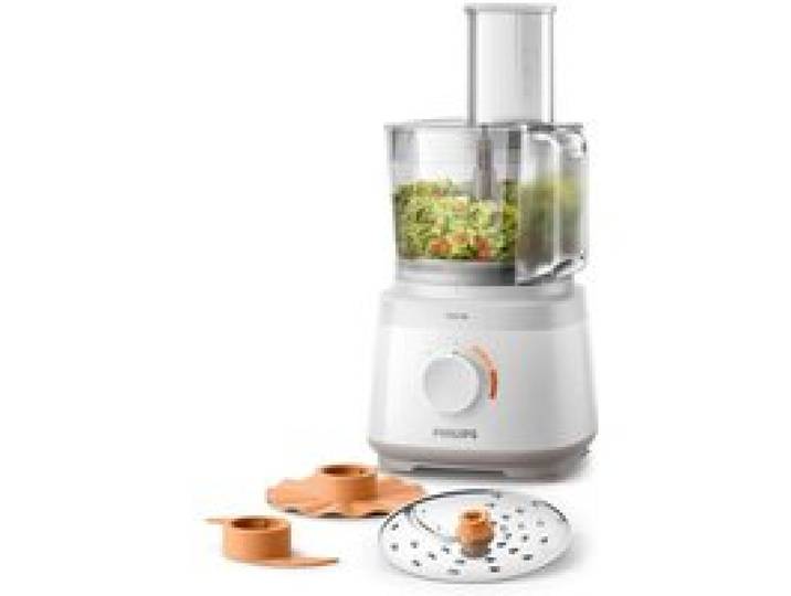 Robot de Cuisine - Philips - HR7310-00 - 2.1L - 700W - Trancheuse déchiqueteur pétrin hachoir émulsionneur