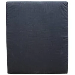 Loungekissen Polsterauflage Liegekissen Polster Auflage schwarz 80 x 93 cm E