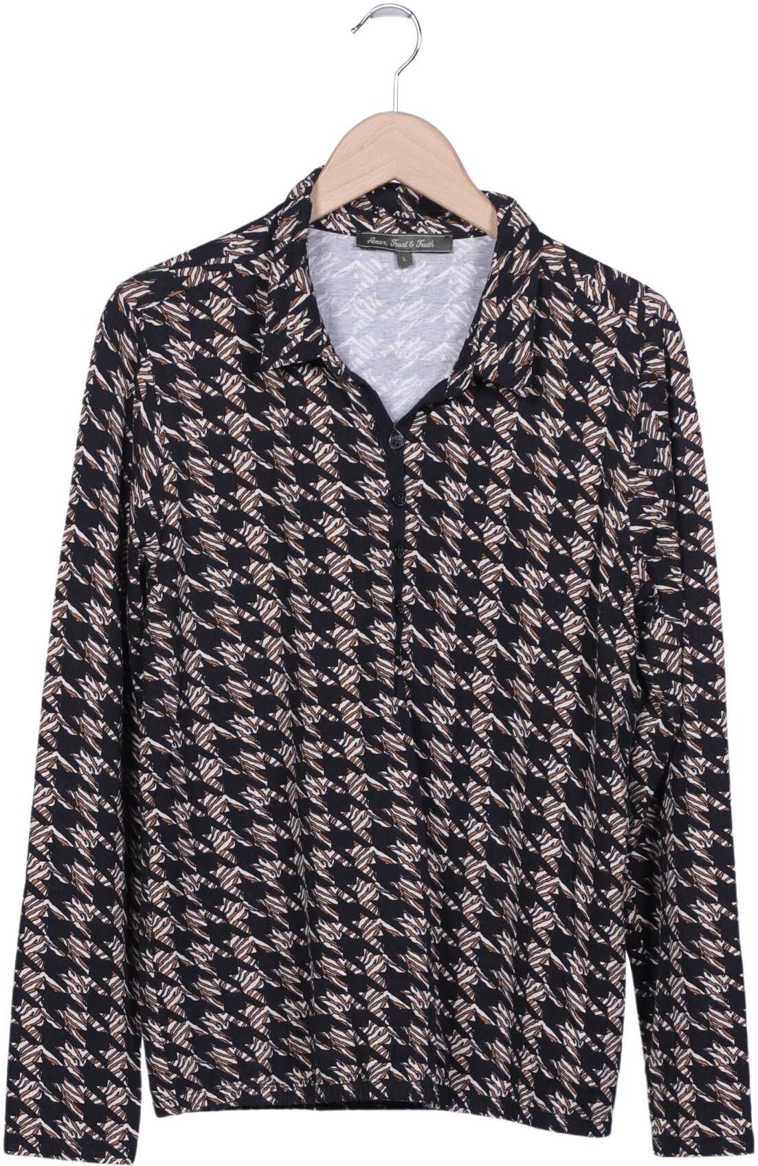 Amor, Trust & Truth Damen Poloshirt, Mehrfarbig, Gr. L, kein / Etikett - Second Hand