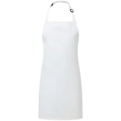 Premier Workwear Kinder Childrens' Waterproof Apron Latzschürze PR145 white 43 x 53 cm (3-6 years)