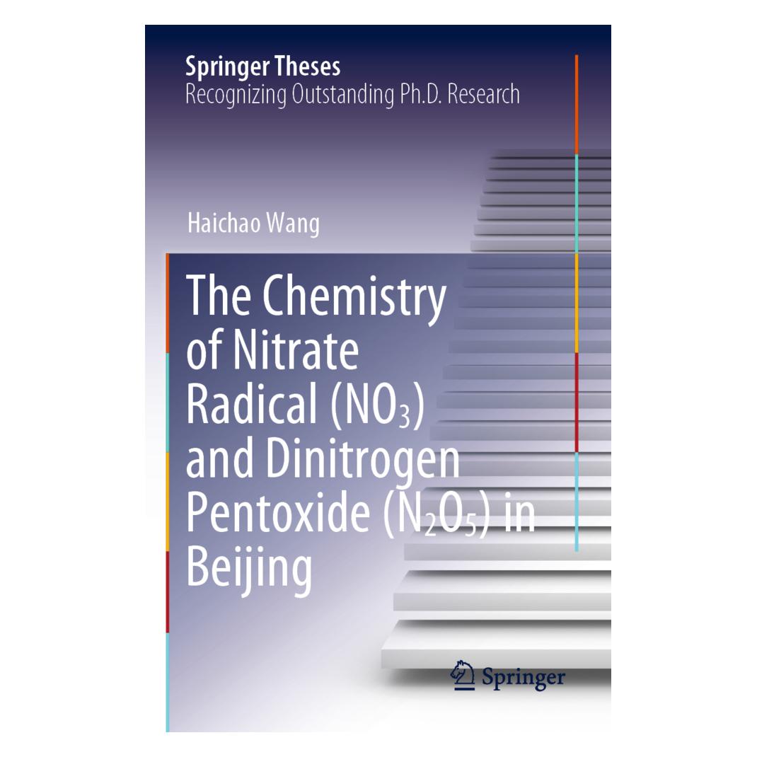 Springer The Chemistry of Nitrate Radical (NO3) and Dinitrogen Pentoxide (N2O5) in Beijing (Englisch, Softcover, Haichao Wang) (56215828)