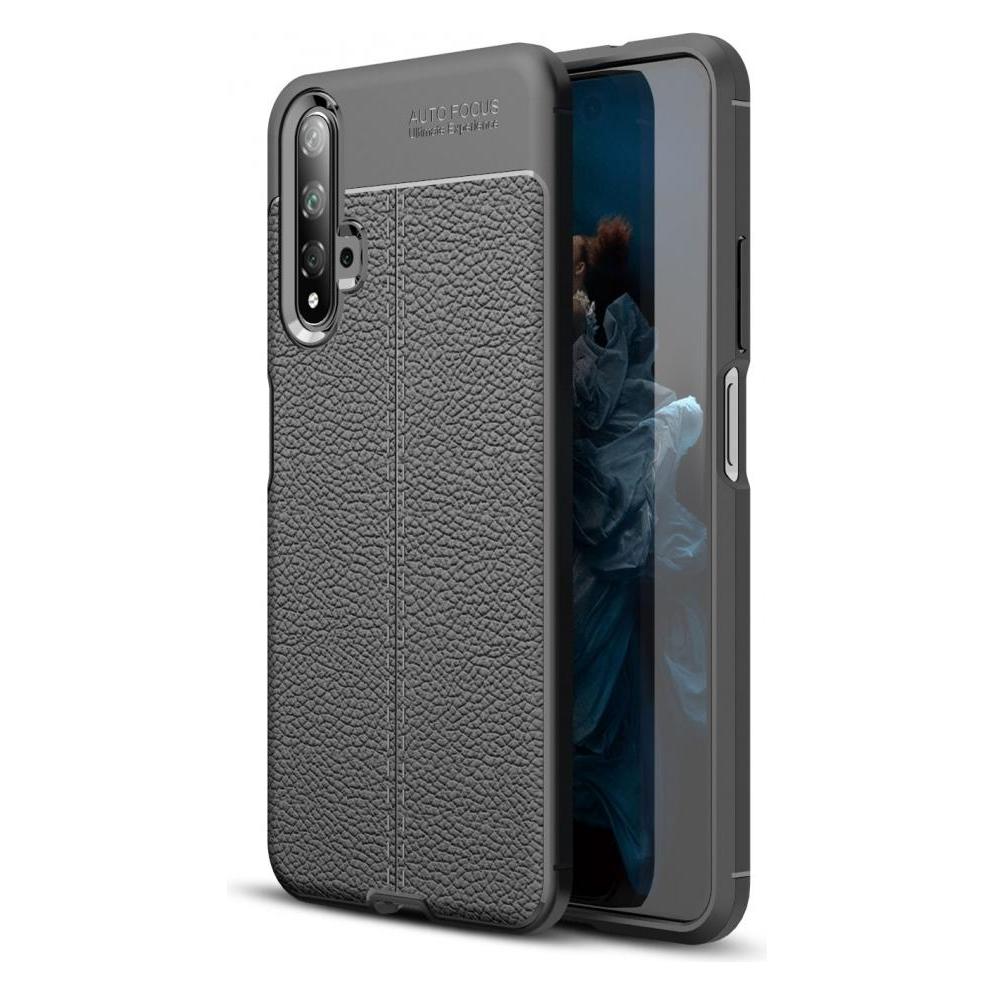 Screenguard Honor 20 Hülle Leather Design TPU Cover (Honor 20) (00025376)