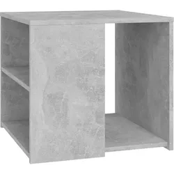 Décoshop26 - Beistelltisch/Ablagetisch 50 x 50 x 45 cm Holzwerkstoff grau DEC032458