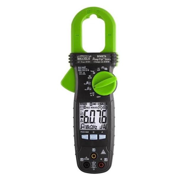 Elma Instruments Elma BM076 sand RMS tangamperemeter med indbygget fasefølgeviser motoromdrejningsin (Zangenstrommesser) (5706445410392)