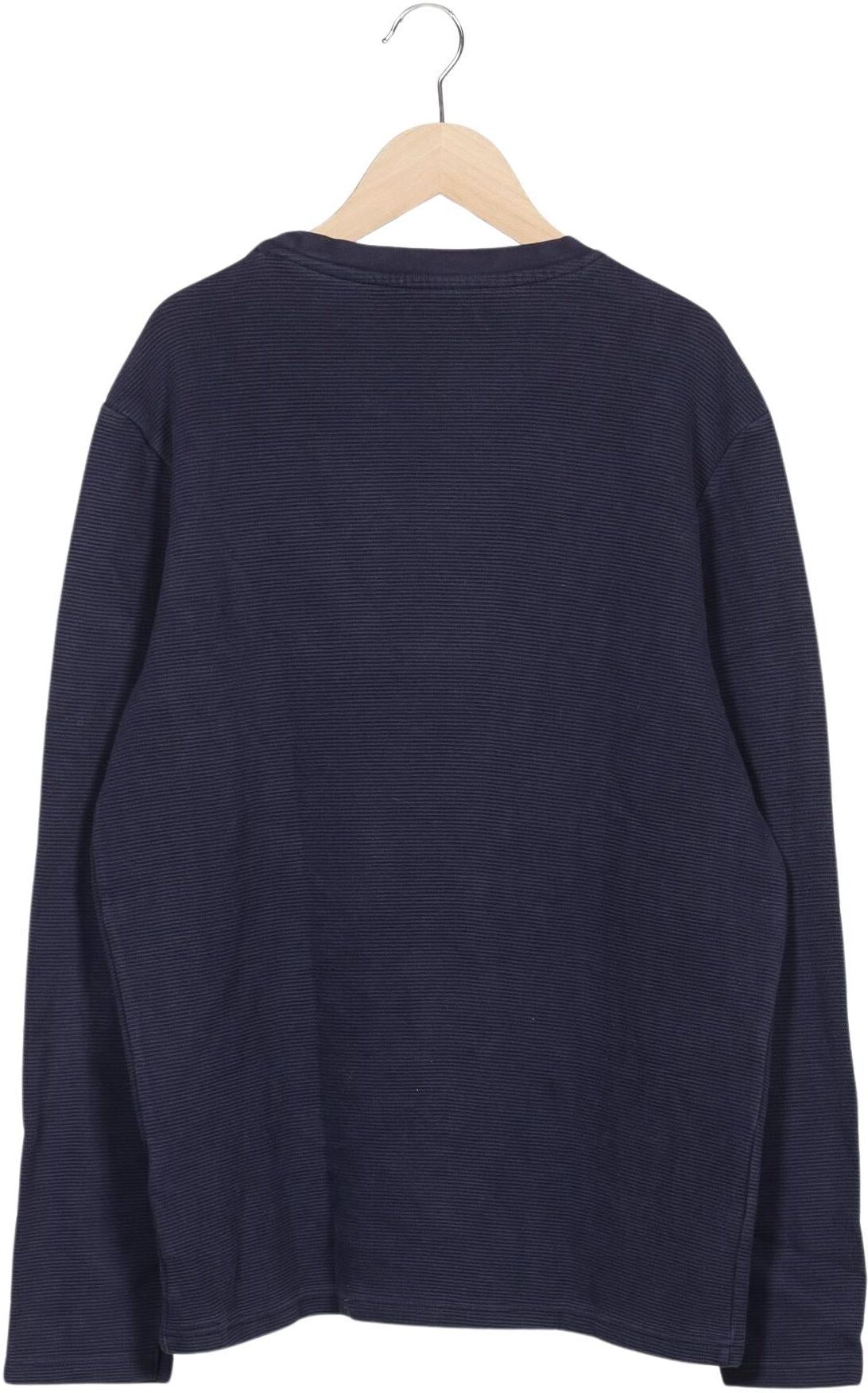 Review Herren Pullover, Marineblau, Gr. M, Baumwolle - Second Hand