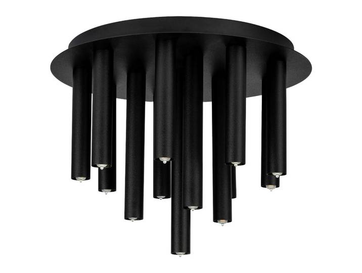 Markslöjd Deckenleuchte Gocce, Schwarz, Metall, zylindrisch, 35x29x35 cm, gleichmäßige Lichtverteilung, Lampen & Leuchten, Innenbeleuchtung, Deckenleuchten, Deckenleuchten