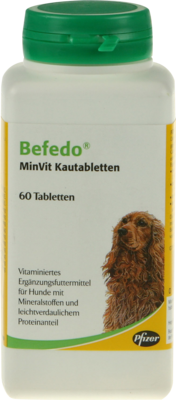 Zoetis Deutschland GmbH BEFEDO MinVit Kautabletten f.Hunde 60 St 01896406