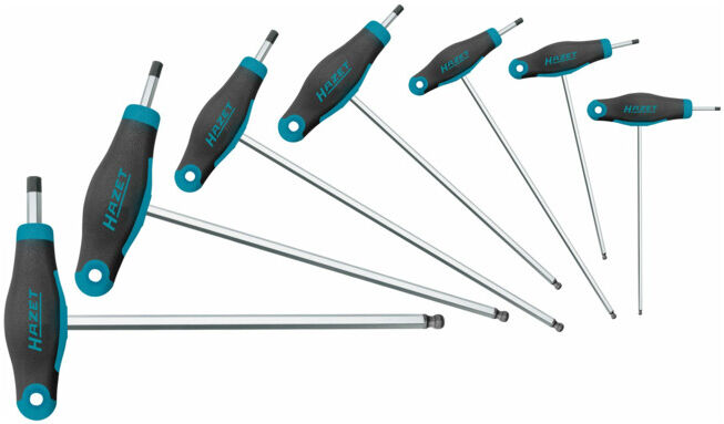 HAZET Tournevis électronique 811EL-T/7, profil TX interne, 7 pièces (811EL-T/7)