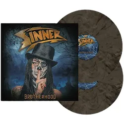 Atomic Fire Records, Schallplatten, Brotherhood (Clear/White/Black marbled) (Sinner)