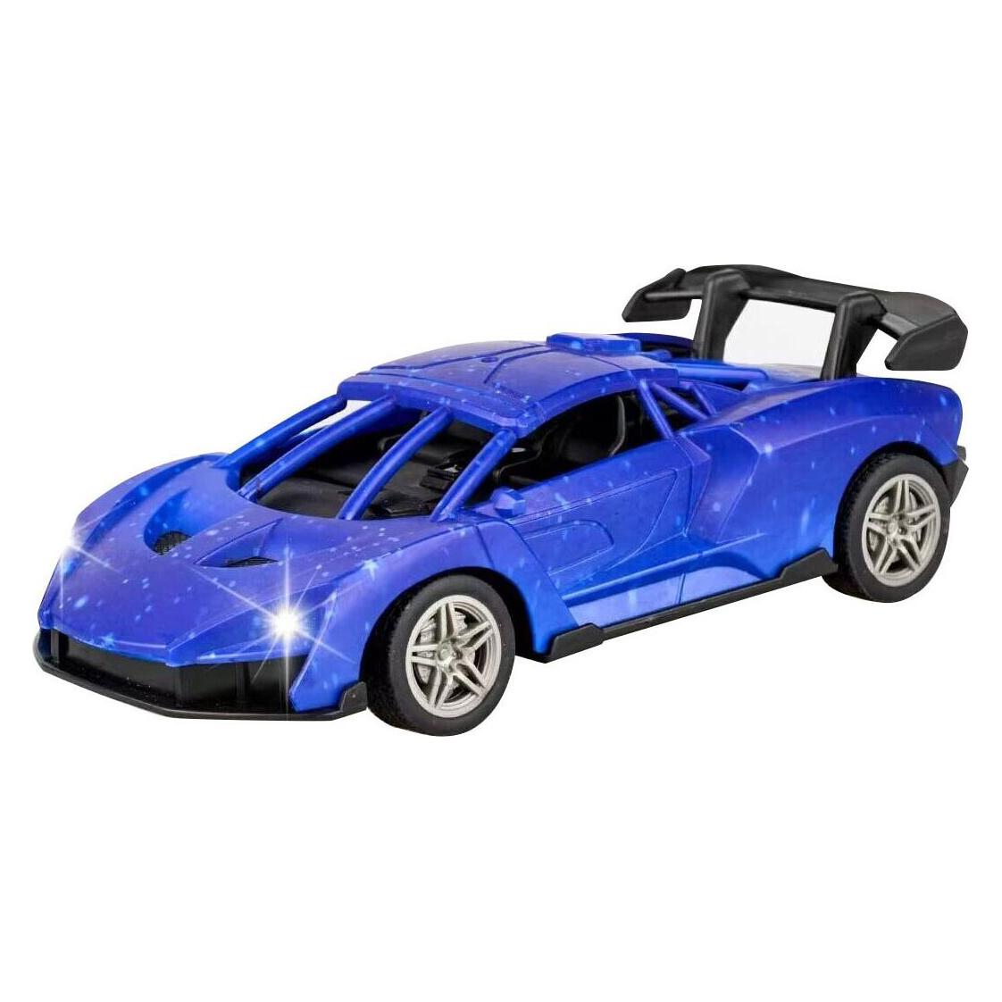 RC-Rennwagen, blau/schwarz, steuerbares Auto (52756382)