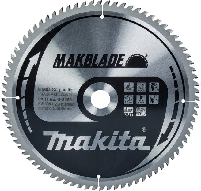 Scie à lame Makita 305x30x80x80Z (B-32851) (B-32851)