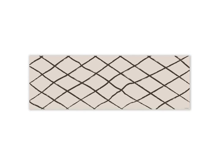 Mubusi Tapis Vinyle Berbère Beige 90x270 cm - Tapis Chambre en Vinyle
