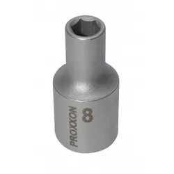 PROXXON 23400 Steckschlüsseleinsatz / Nuss 8mm Antrieb 12,5mm (1/2')