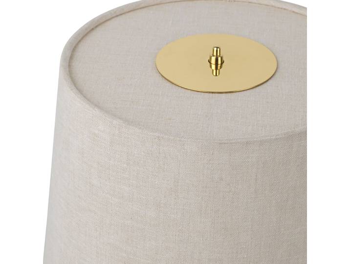 9205 Tischleuchte Canvas - GUBI - Wohnzimmer - Design - Messing - Rund