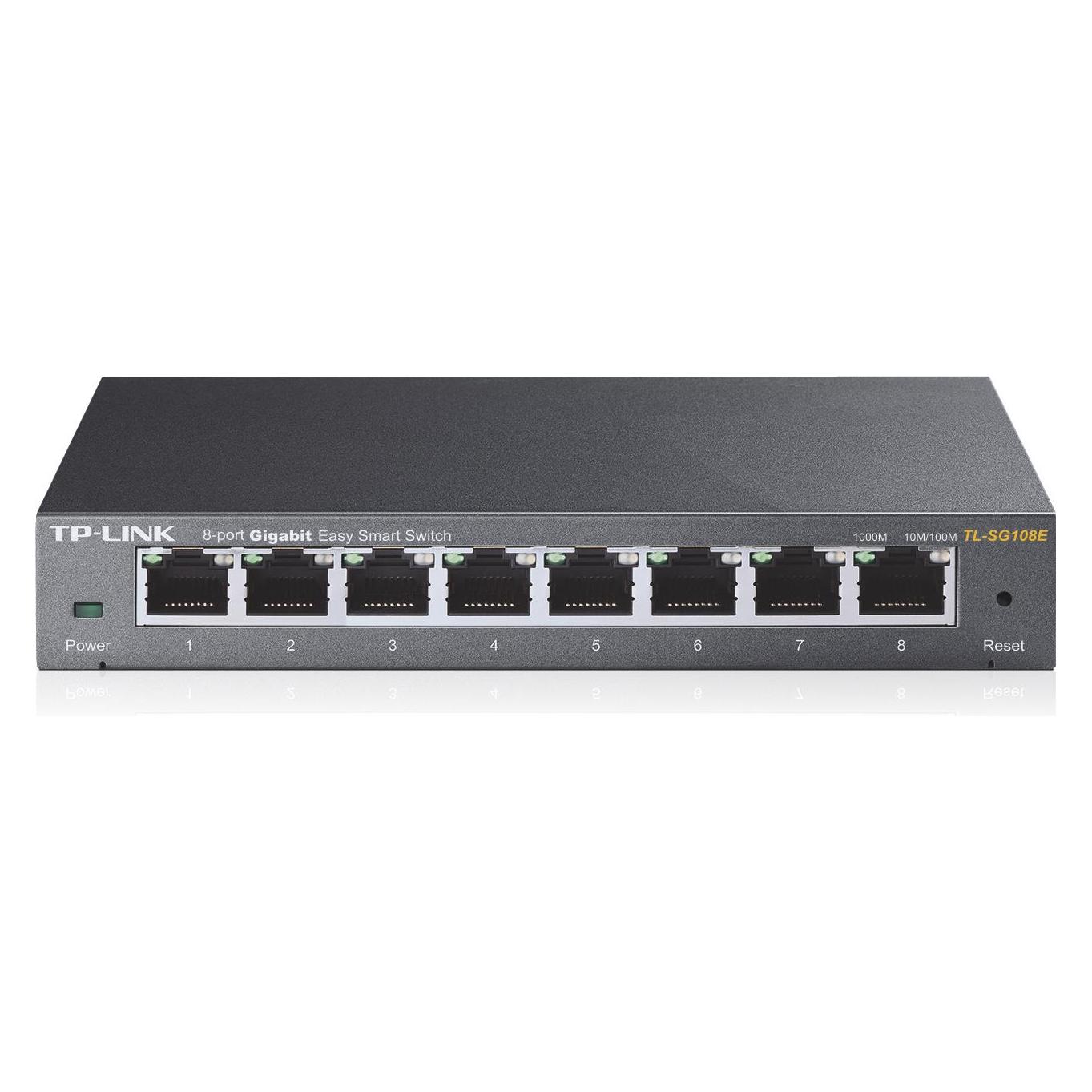 TP-Link TL-SG108E - Smart Gigabit Switch (8 Ports) (TL-SG108E)