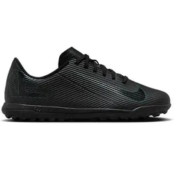 NIKE Kinder Fussball-Rasenschuhe Nike Jr. Mercurial Vapor 16 Club Li, Größe 38 in Schwarz Schwarz