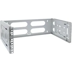 InLine 19" Rack zur Wandmontage (19 Zoll Rack), Serverschrank, Grau