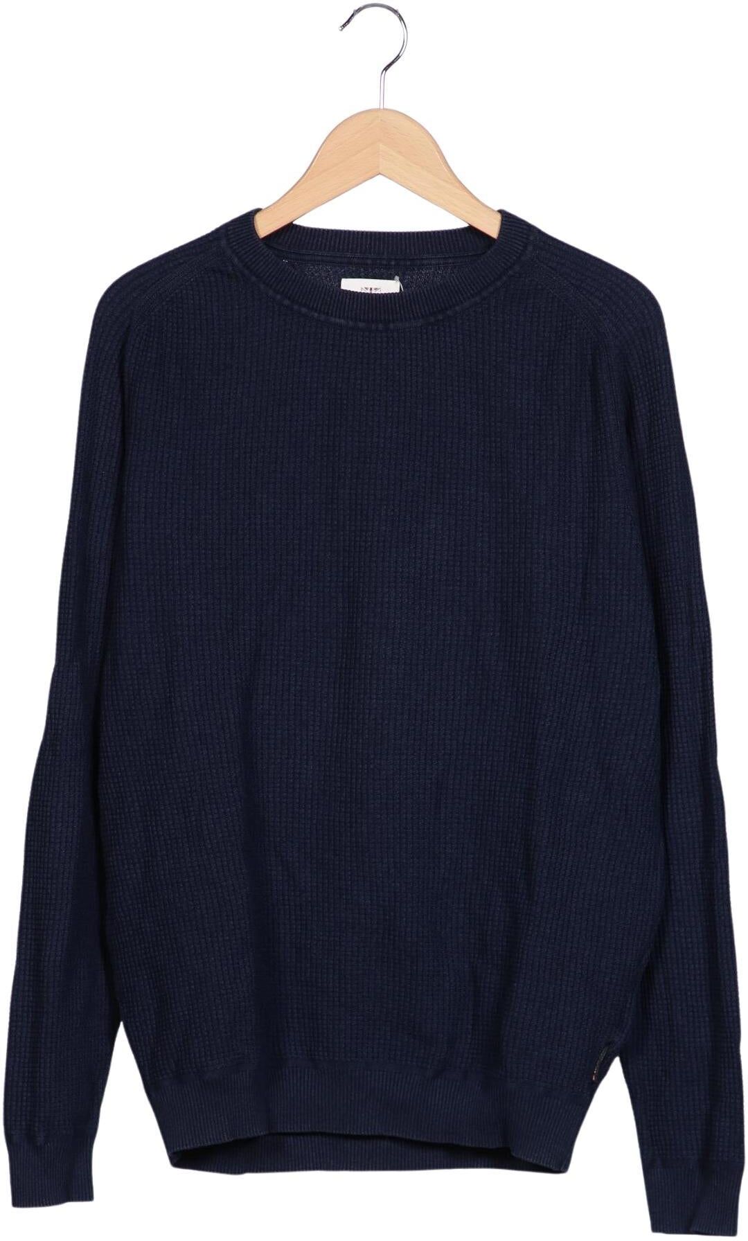 Ben Sherman Herren Pullover, Marineblau, Gr. L, Baumwolle - Second Hand