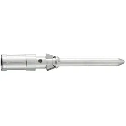 Harting Kontaktstift, Elektronikkabel + Stecker, Silber