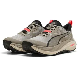 PUMA Voyage Nitro 4 Trailrunning-Schuhe Herren 21 - mouse gray/ultra red/silver fog 46