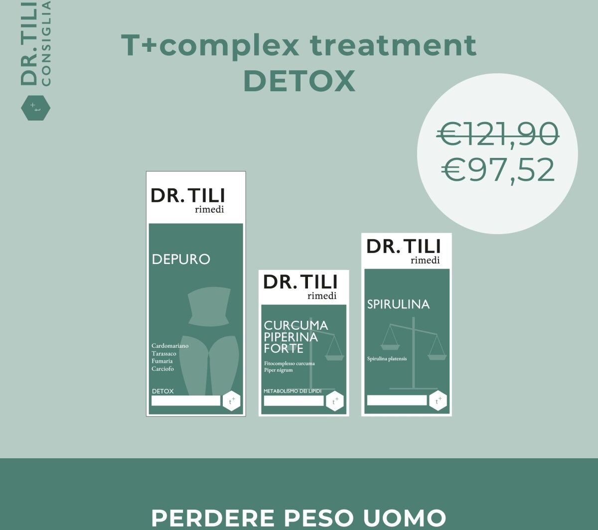 Tilab T+complex treatment Perdere Peso Uomo