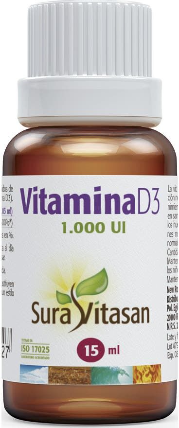 Sura Vitasan Vitamina D3 15 ml