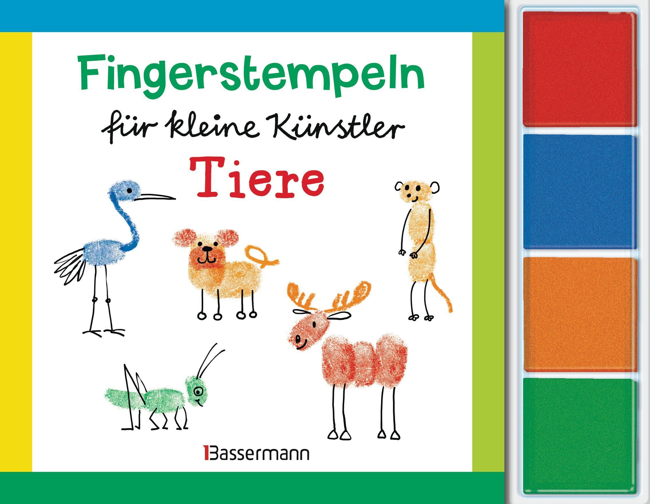 Norbert Pautner - Fingerstempeln für kleine Künstler-Set - Tiere - Preis vom 10.10.2026 11:48:34 h
