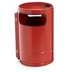 Hardwex Wandabfallbehälter 42 l, rot