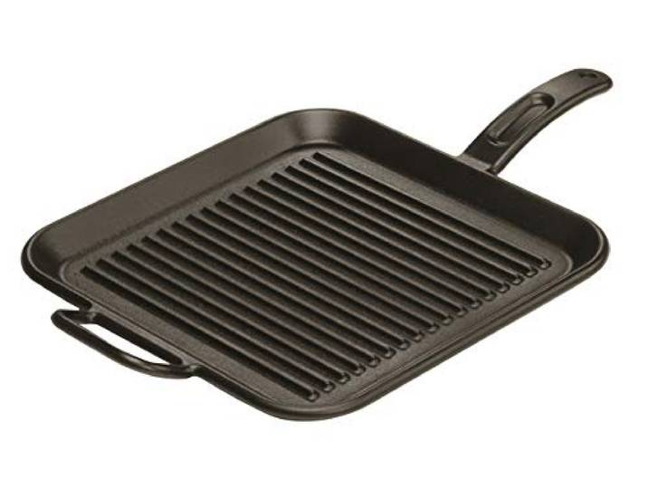 Lodge P12SGR3 12 in. Platz Gusseisen Grillpfanne