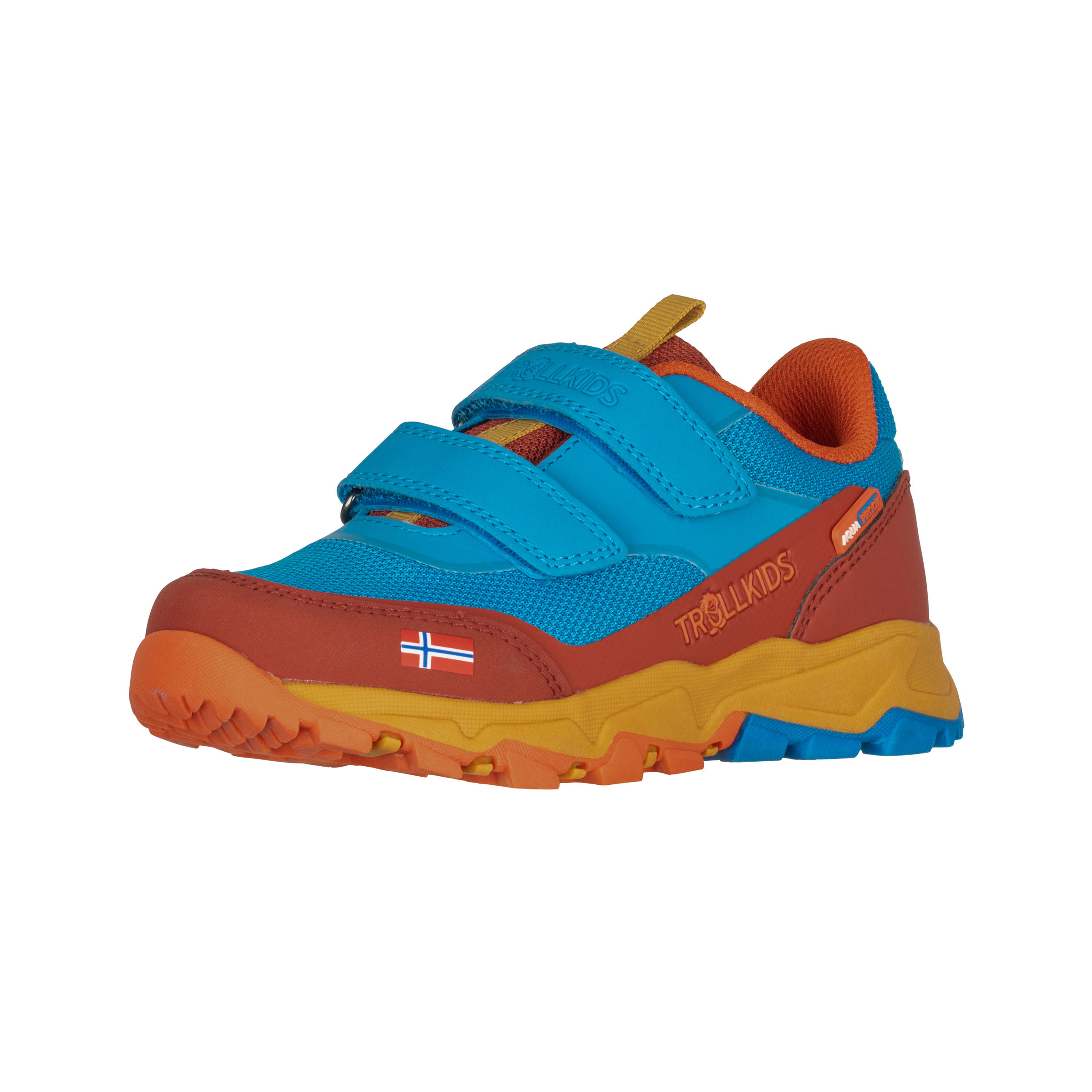Trollkids Preikestolen Hiker Kinder Zustiegsschuhe orange Größe 39 Trekking Wasserdicht