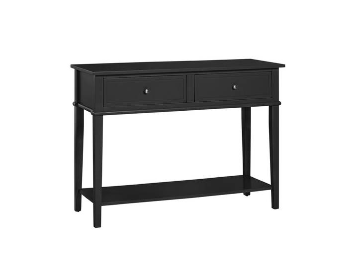 Konsolentisch FRANKLIN 104 x 40 x 76 cm Schwarz