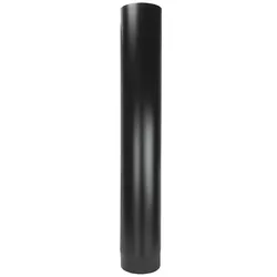 Bertrams ST-Pu Rauchrohr 08RL1000-160L 1000 mm, Ø 160 mm, pulverbeschichtet, schwarz