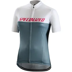 RBX COMP LOGO TEAM JERSEY SS WMN STRMGRY/WHT/ACDRED M