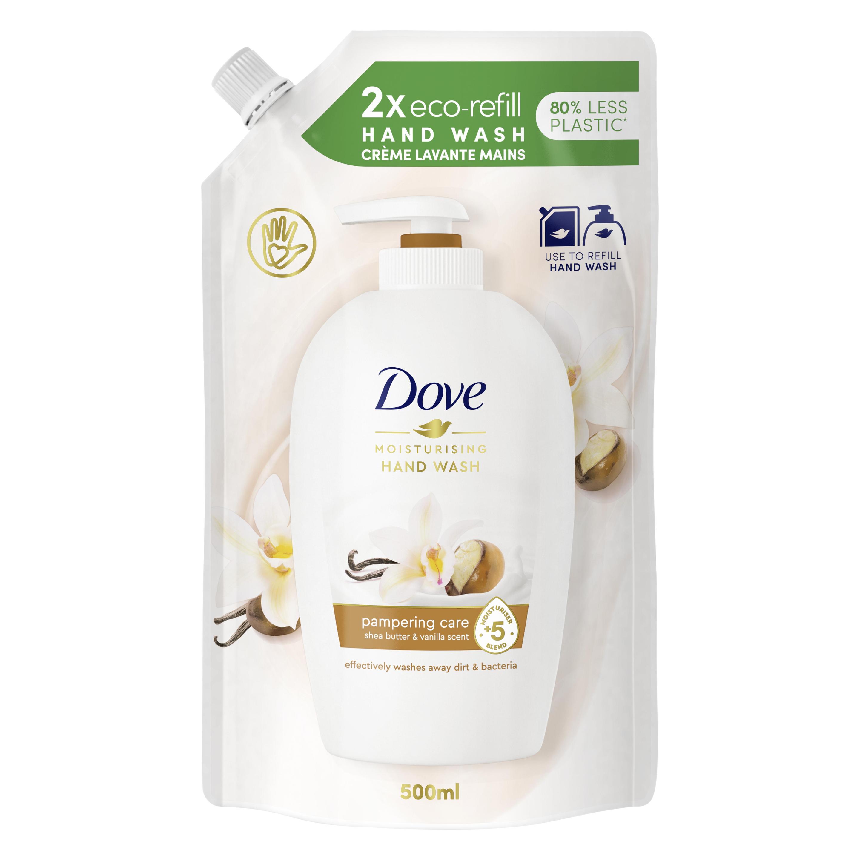 Dove Purely Pamperin (Flüssigseife, Handseife Nachfüllpackung, 500 ml) (9129640)