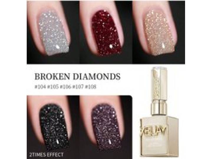 15ml Broken Diamond Halloween Kerst Nagels Gel Nagellak Lijm Burst Flash Maillard Broken Diamond Lijm