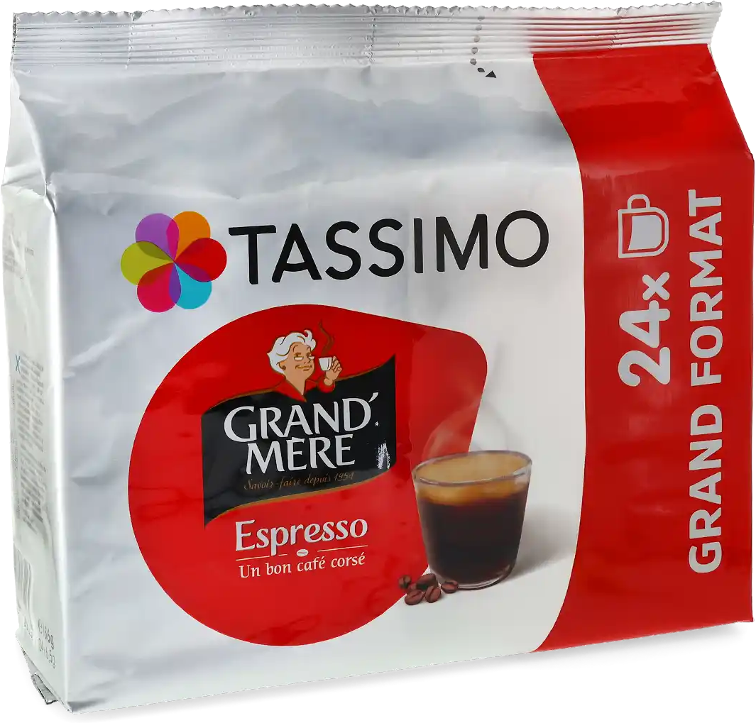 Grand Mere   Espresso - 24 capsules voor Tassimo