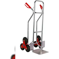 Sackkarre für Treppen ALU 200 kg 111x55x55cm SZAGATO Treppen Sackkare Treppensteiger Transportkarre klappbar Sackkarre Aluminium Sackkarre klappbar