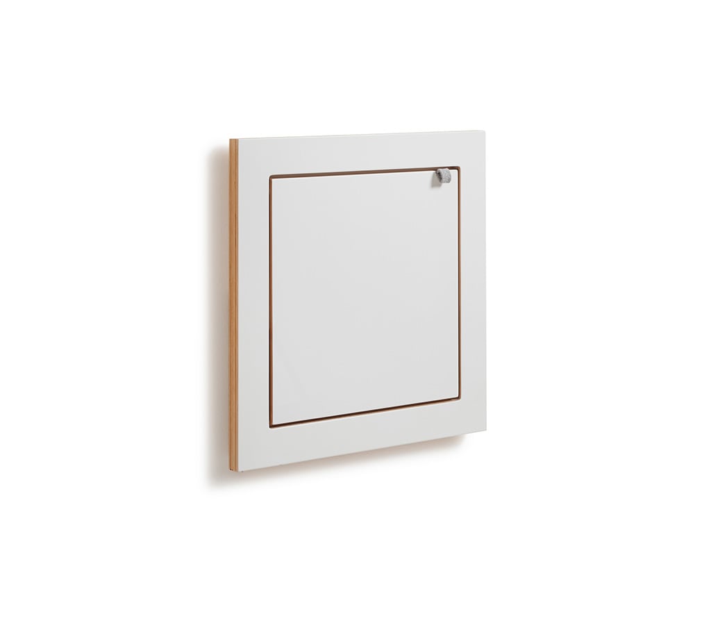 Ambivalenz Fläpps 40x40-1 Regal (weiß) weiß FL020002