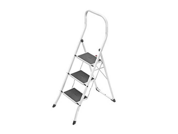Marche Pied 3 marches Design Pliable en Acier Hailo Safety