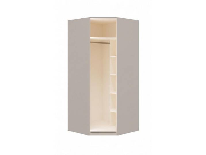 JVmoebel Eckkleiderschrank Eckschrank Beige Modern Design Kleiderschrank Garderobe (1-tlg)