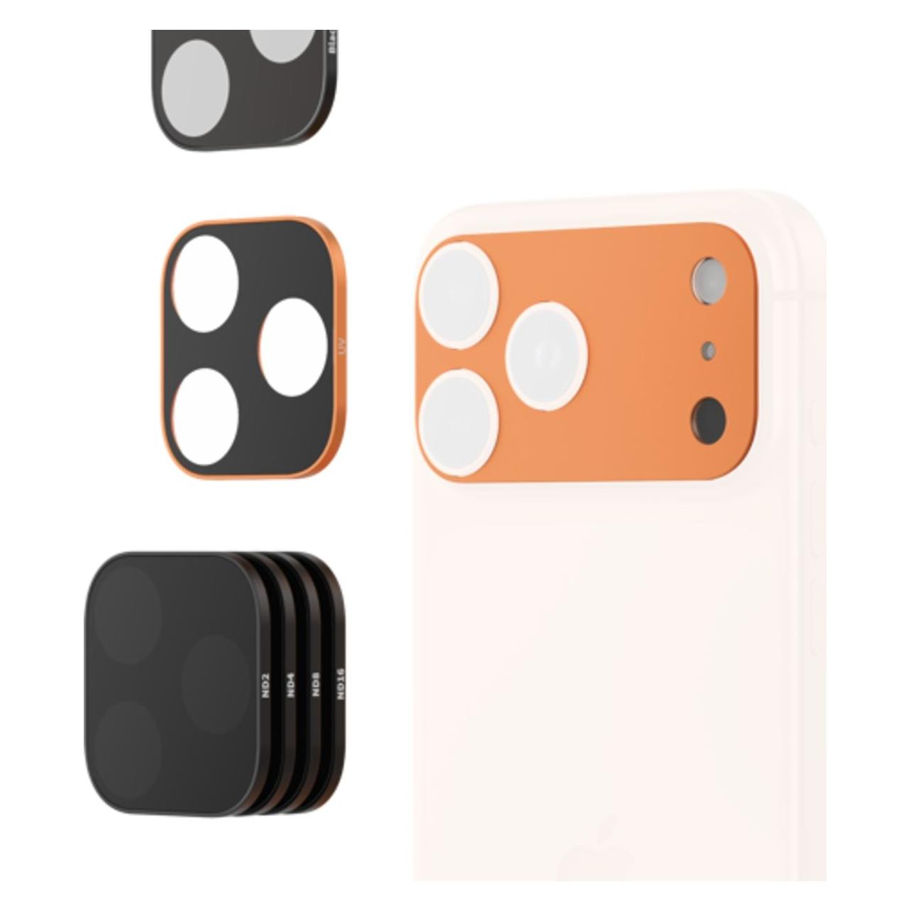 SmallRig 6065 Square UV Filter Kit for iPhone 17 Pro (Silver) (6065)