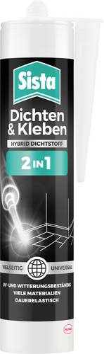 Sista 2in1 Hybrid Dicht- und Klebstoff Herstellerfarbe Weiß SHDW3 280ml