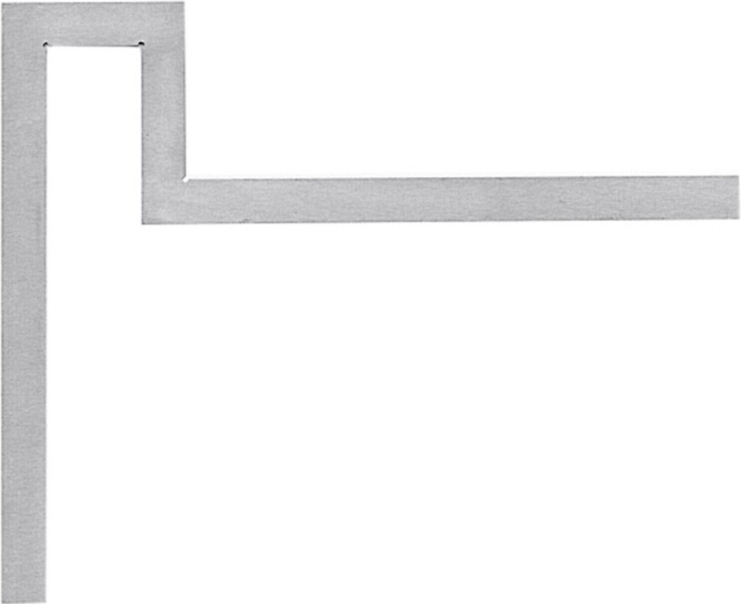 Holex Flanschenwinkel, 300 mm   aus Aluminium mit Anreißkante, 456600 300)
