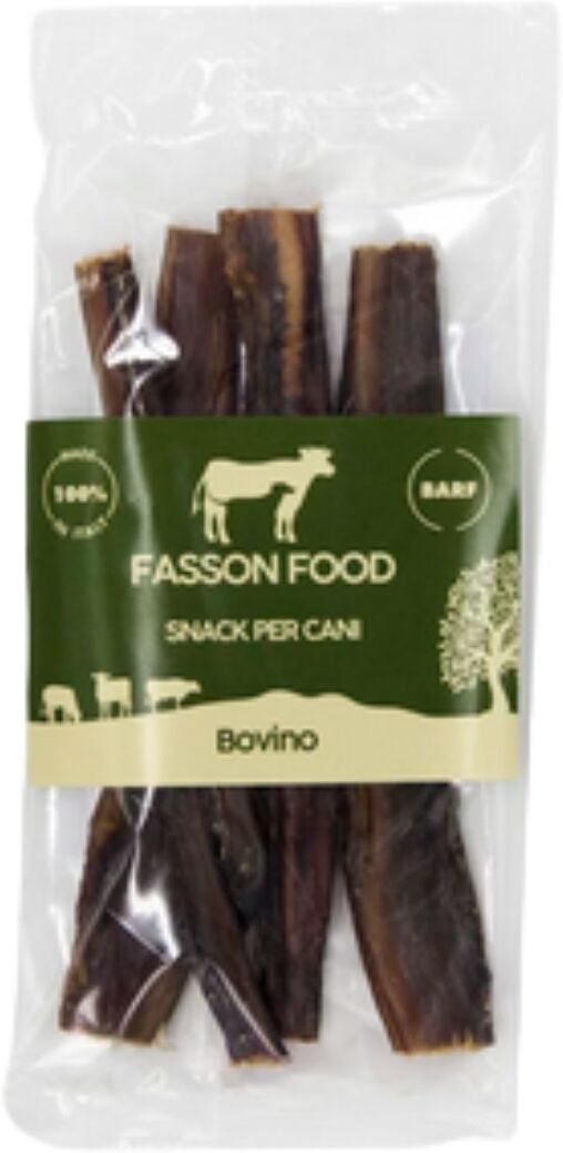 Fasson Food Verga di Vitello Filiera Piemontese Masticativo per Cani